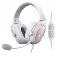 Redragon H510 Zeus White 7.1 Surround Wired Gaming Headset with Detachable Microphone